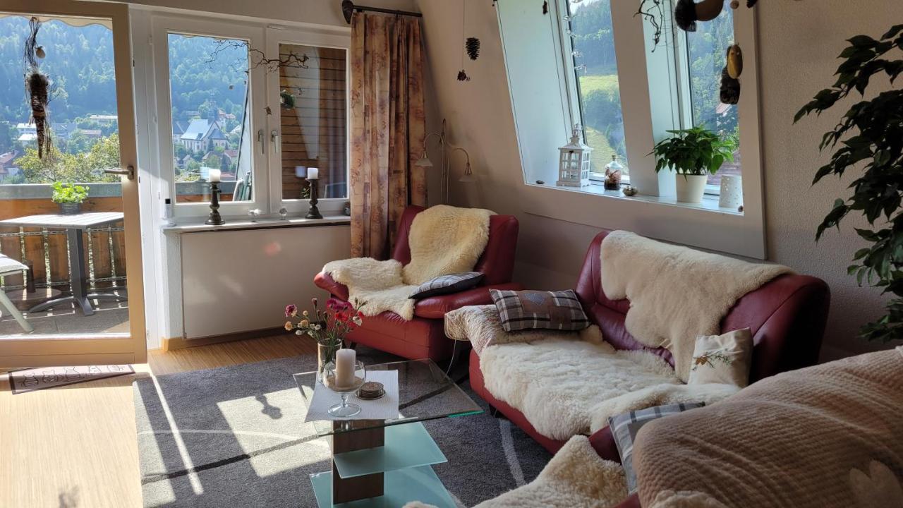 Ferienwohnung Zum Schwalbennest Todtmoos Exterior foto