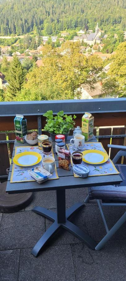 Ferienwohnung Zum Schwalbennest Todtmoos Exterior foto
